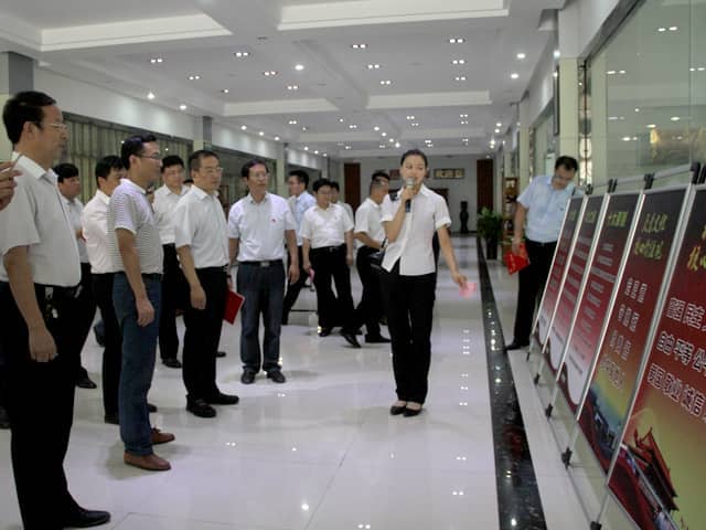 梁山縣委常委、組織部部長(zhǎng)王建一行蒞臨天意機(jī)械調(diào)研