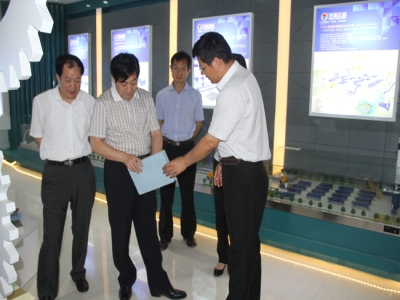 兗州區(qū)副區(qū)長劉曉林一行蒞臨天意機(jī)械指導(dǎo)工作！